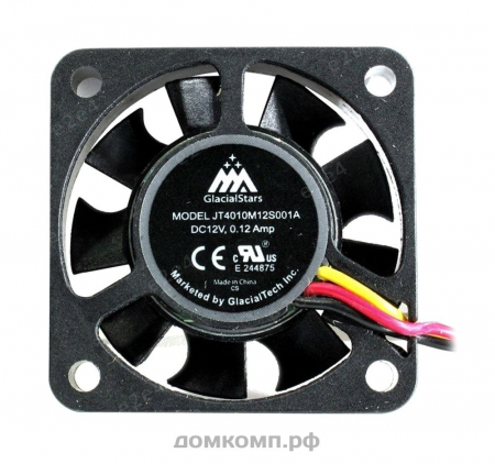 Вентилятор 40x10мм Glacialtech IceWind GS4010 3-pin+molex